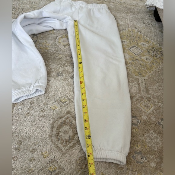 TNA Aritzia White Jogger Cozy AF Fleece - Picture 12 of 12